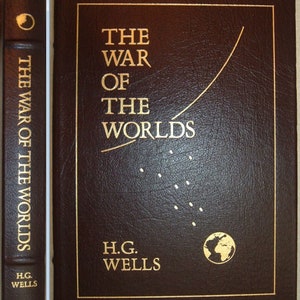 THE WAR Of The WORLDS by H.G. Wells Easton Press Leather 1999