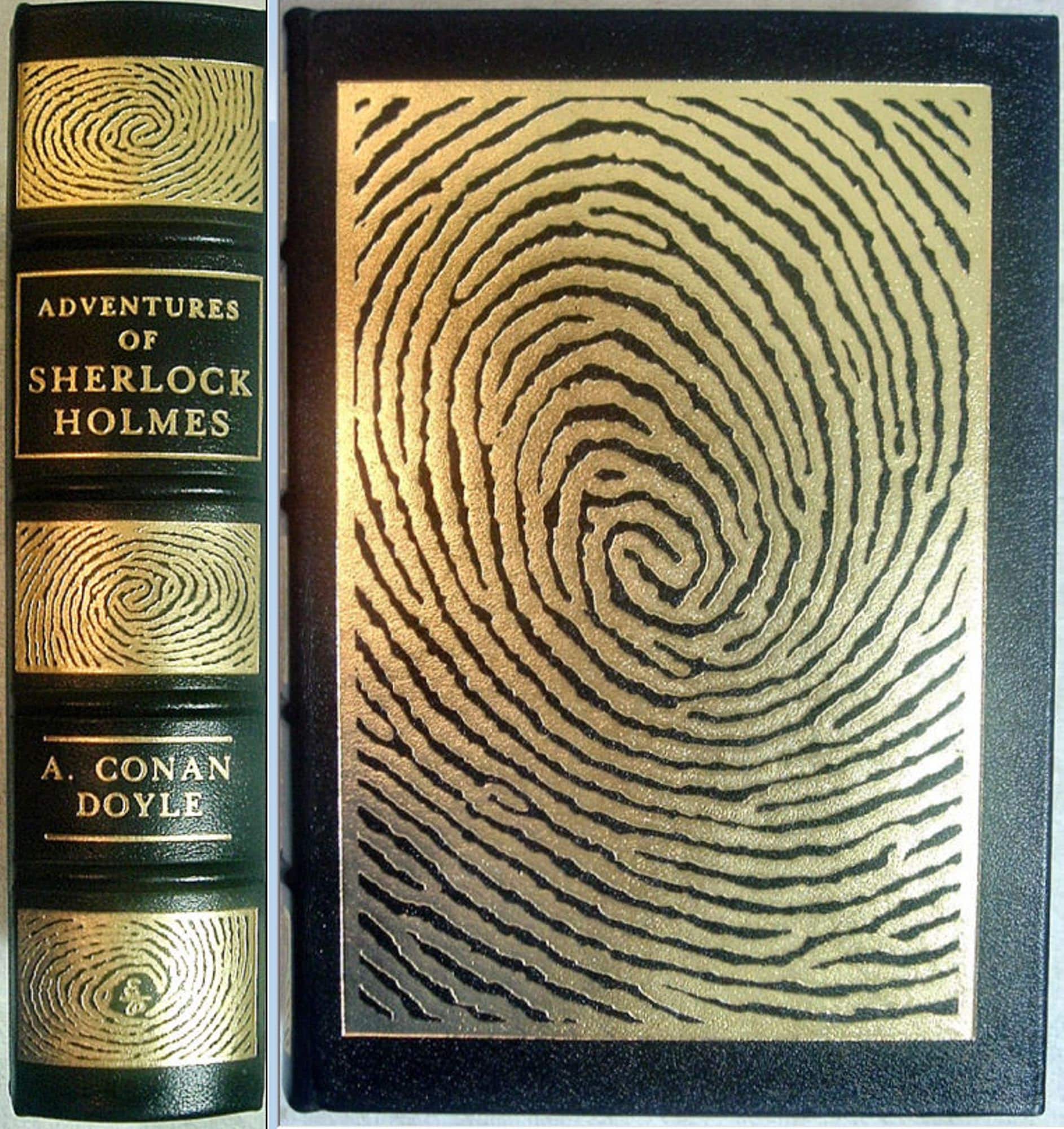 The Adventures Of SHERLOCK HOLMES by A Conan Doyle Easton Press Leather 1981