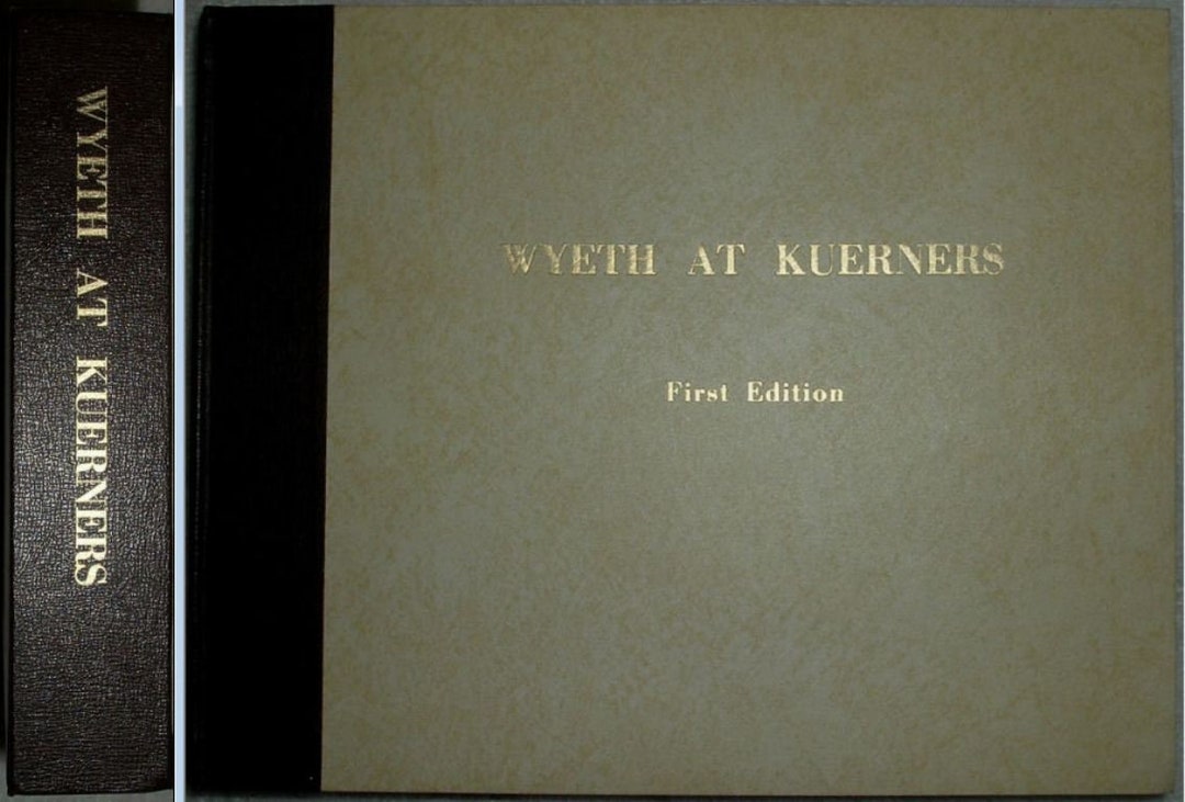 WYETH AT KUERNERS アンドリュー・ワイエス画集 ワイエス・アット・クアナーズ：アンドリュー・ワイエス画集、初版1976