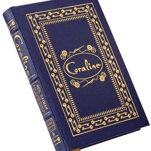 CORALINE by Neil Gaiman Easton Press Signed by Author & Illustrator New Sealed
