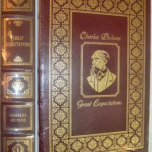 GREAT EXPECTATIONS by Charles Dickens Easton Press Leather New Sealed