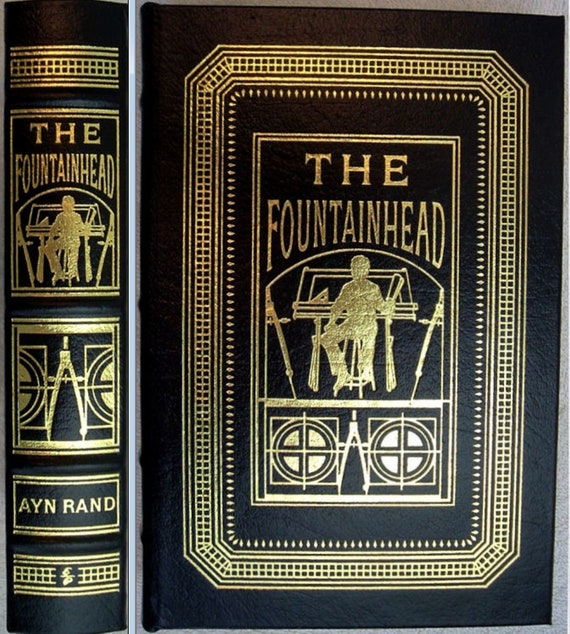 アイン・ランド著『THE FOUNTAINHEAD』イーストン・プレス本革新品同様 