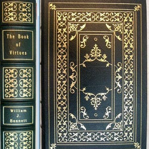 The Book of Virtues by William Bennett Easton Press As New 1993