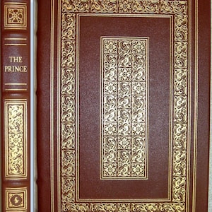 THE PRINCE by Niccolo Machiavelli Easton Press Leather As New 1980
