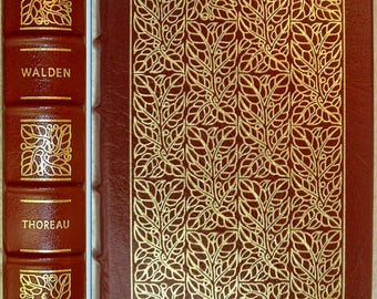 WALDEN by Henry David Thoreau Easton Press Leather As New 1981
