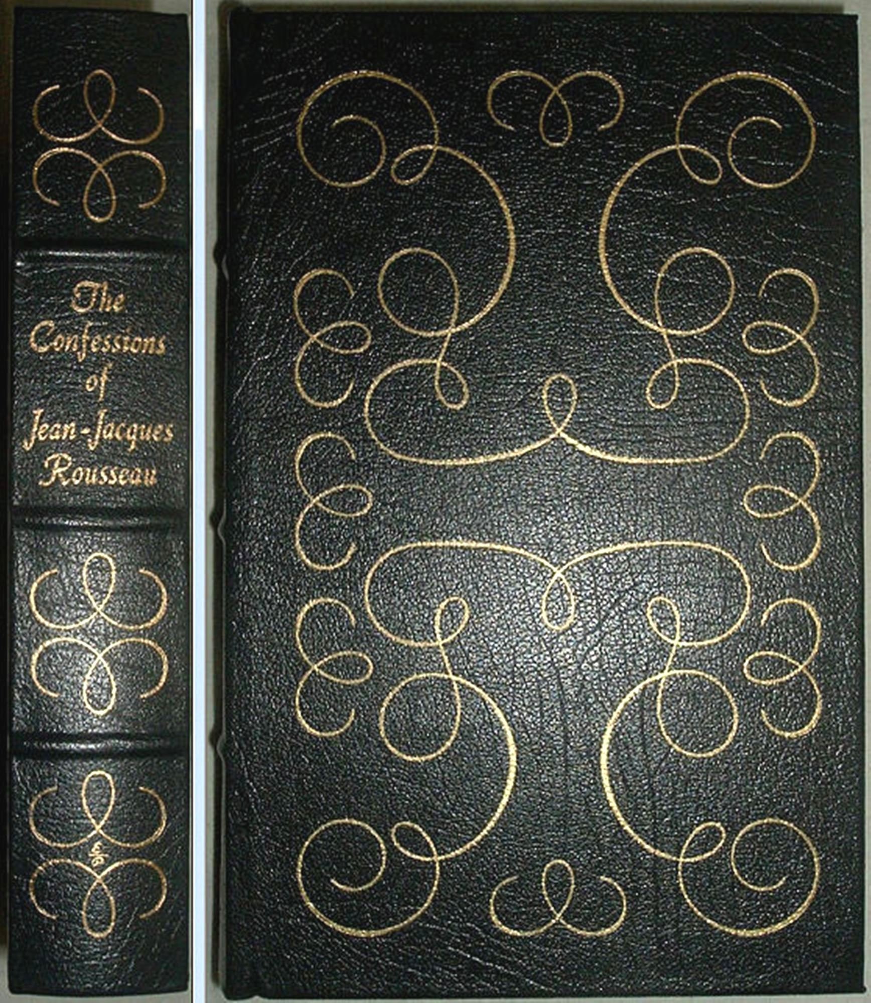 The Confessions Of Jean Jacques Rousseau Easton Press Leather As New 1980