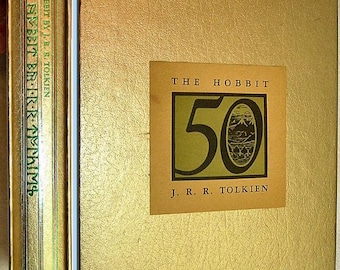 THE HOBBIT by J.R.R. Tolkien 50th Anniversary Edition with Slipcase 1966