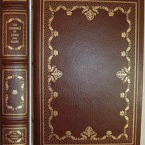 The Journals of LEWIS and CLARK 1803-1806 Expedition Franklin Library 1982