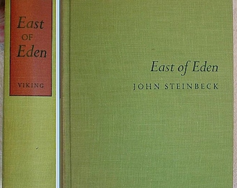 EAST OF EDEN by John Steinbeck Viking Press True 1st Edition with Typo 1952
