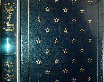 RIGHTS OF MAN by Thomas Paine Easton Press Genuine Leather New 1979