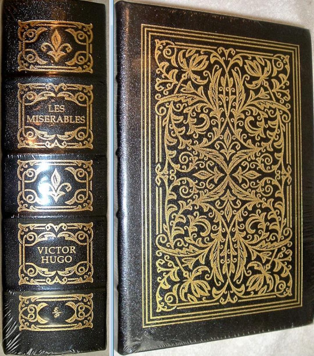 LES MISERABLES by Victor Hugo Easton Press Leather 100 Greatest