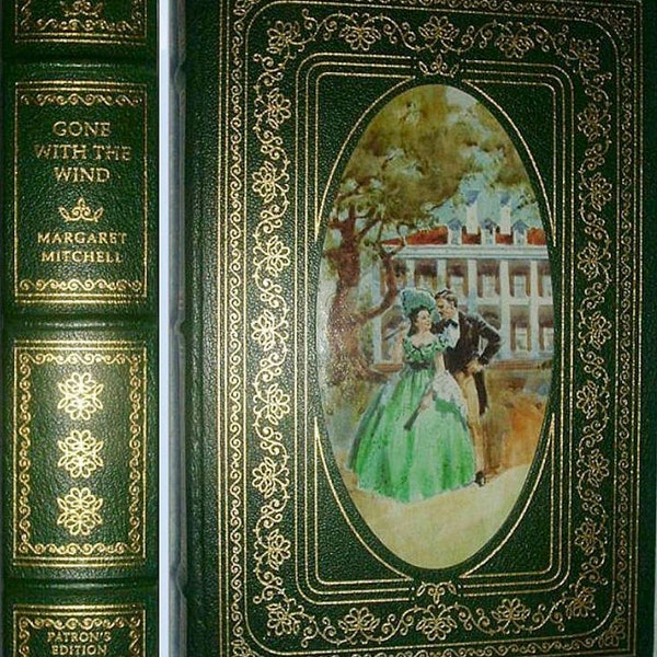 GONE With The WIND by Margaret Mitchell Franklin Library Patrons Edition As New 1986