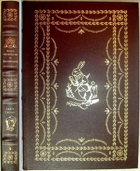ALICE'S ADVENTURE in WONDERLAND by Lewis Carroll Easton Press