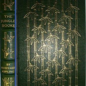 The JUNGLE BOOKS by Rudyard Kipling Easton Press Leather 1980