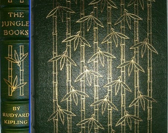 The JUNGLE BOOKS by Rudyard Kipling Easton Press Leather 1980