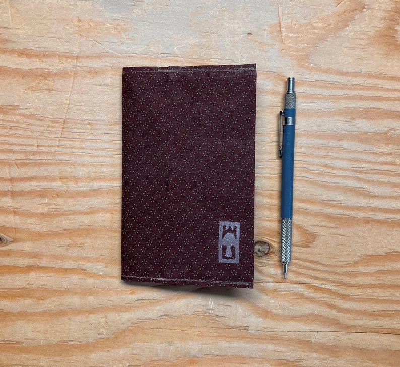 Recycled Waxedcanvas Journal Etsy