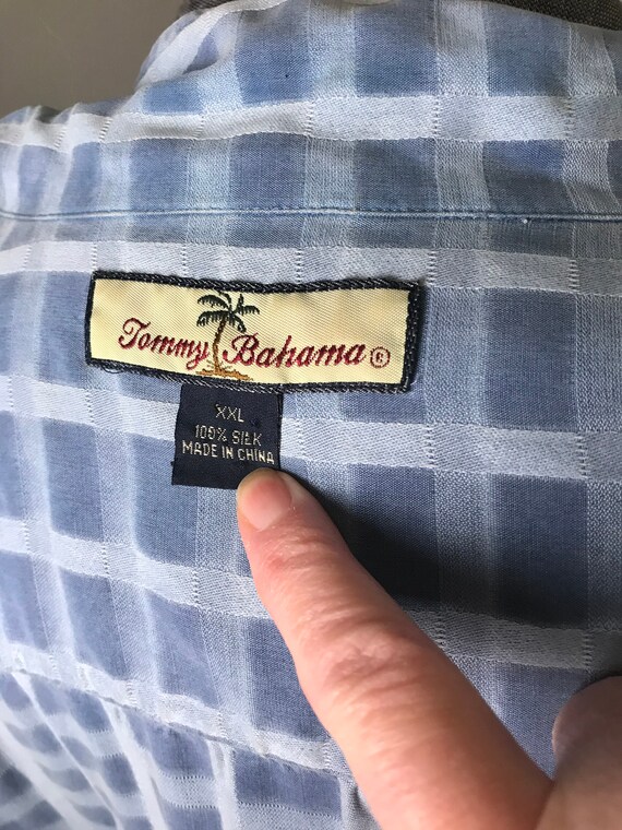 Vtg Tommy Bahama silk shirt - image 8