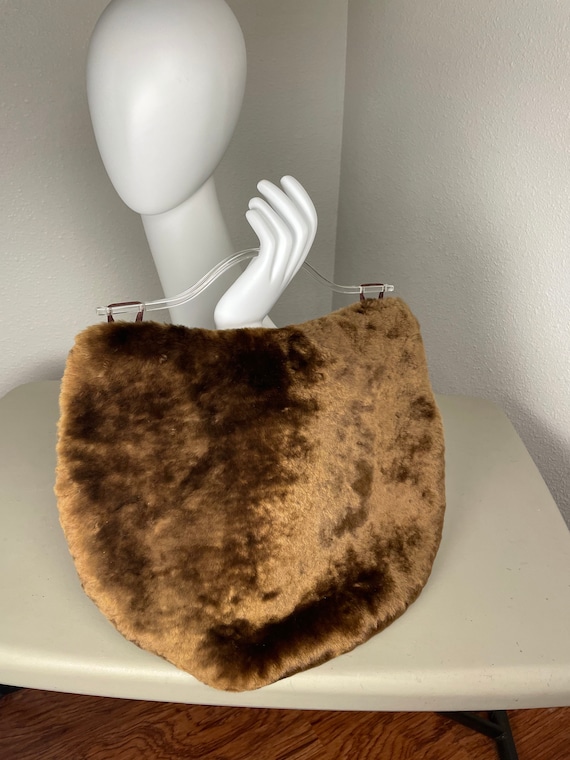 Vintage Mouton Muff/purse - Etsy