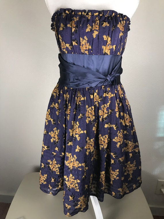 Betsey Johnson Silk Butterfly Dress