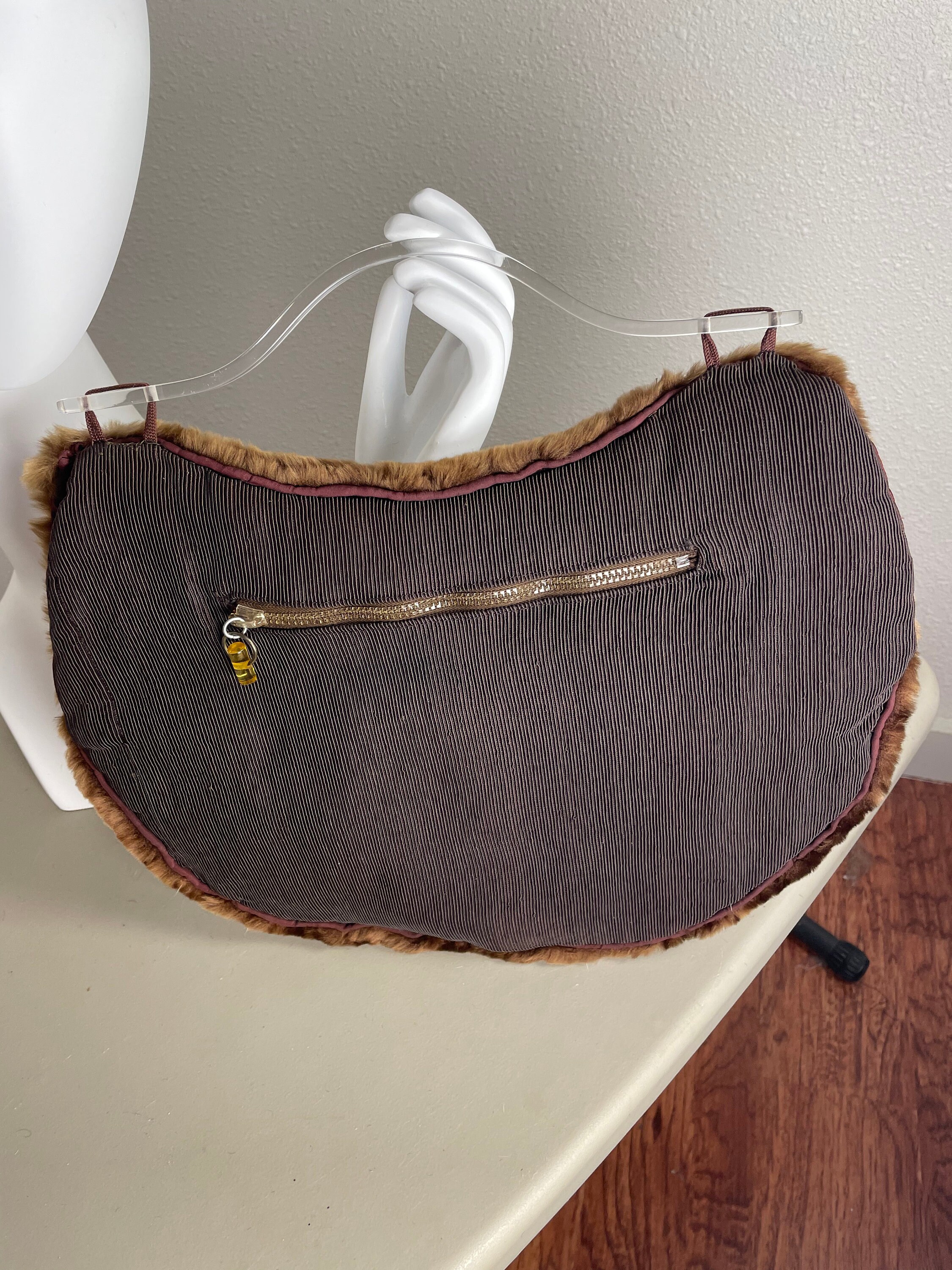 Vintage Mouton Muff/purse - Etsy