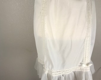 Vintage Melrose lingerie half slip