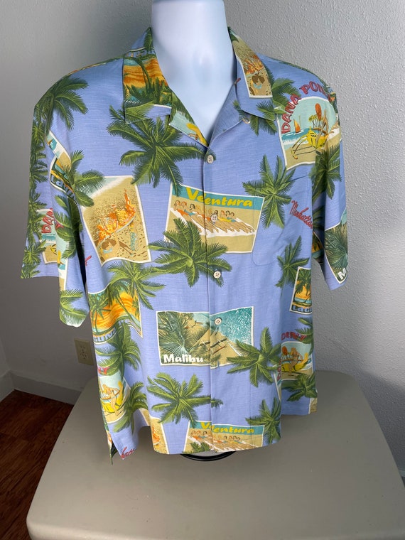 Tommy Bahama “Beaches” Aloha Shirt