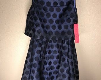 Vintage Betsey Johnson Tea Party Strapless Dress - Etsy