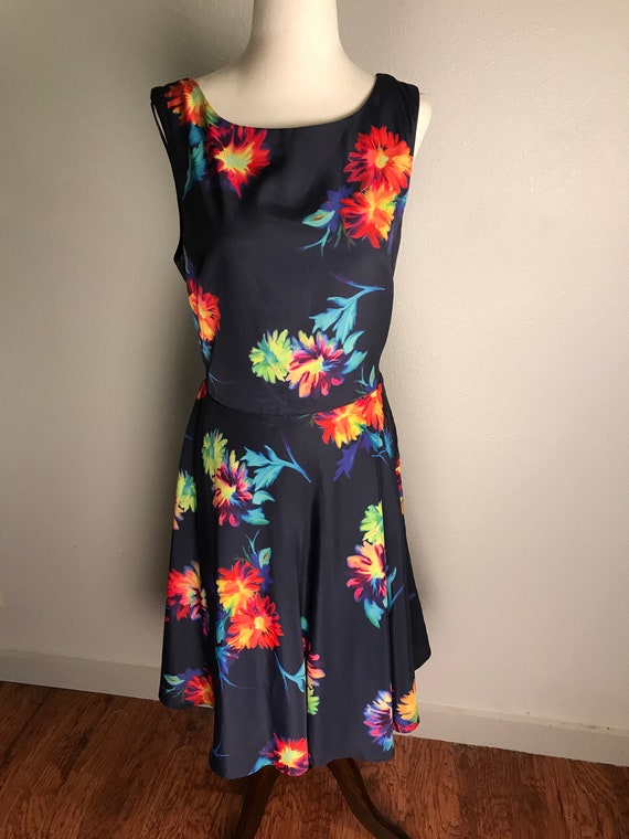 Betsey Johnson vtg floral dress