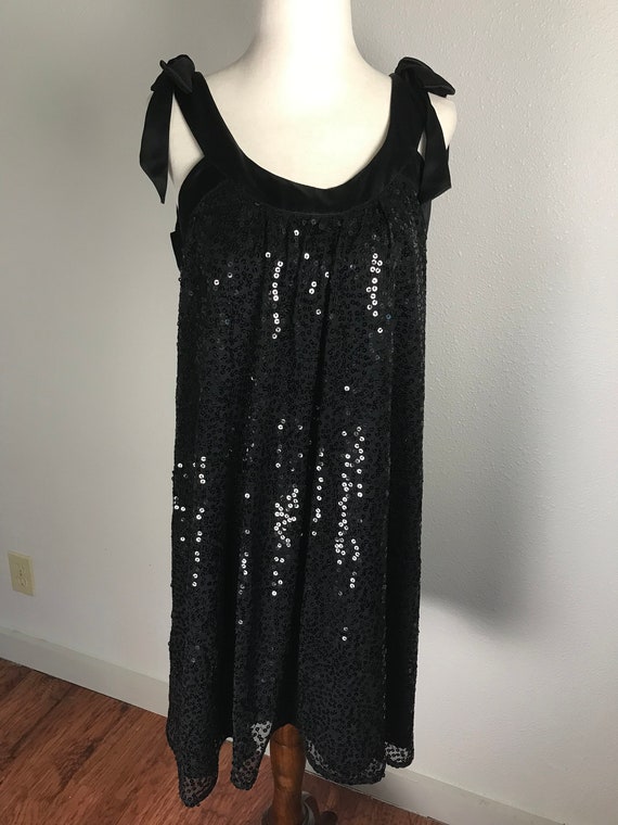 Betsey Johnson Evening vtg sequined dress - image 1