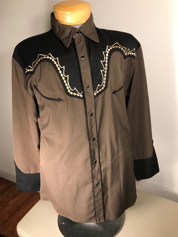 Vintage Scully Western Rockabilly shirt