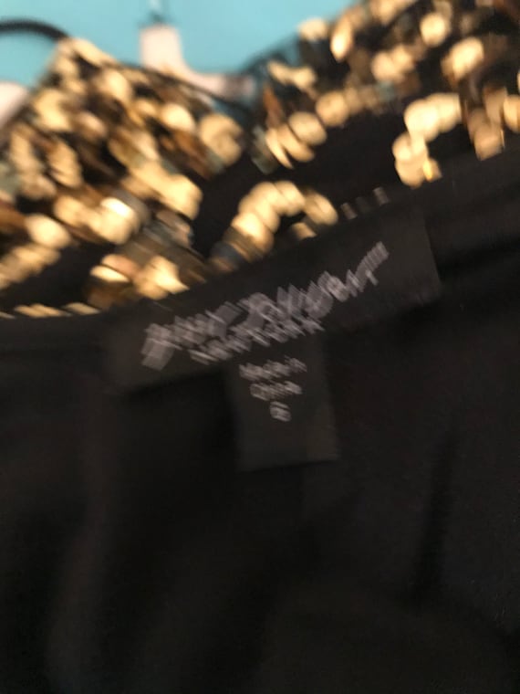 Betsey Johnson Gold Sequined Dress - Etsy