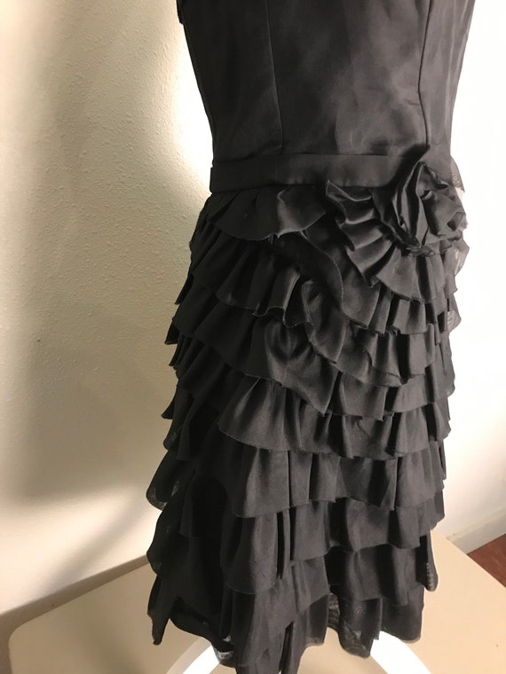 Betsey Johnson vtg ruffled dress - image 1