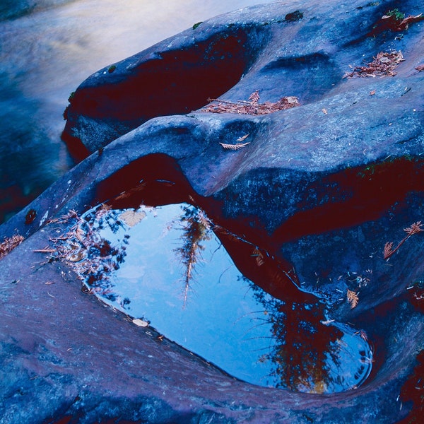 Glacier National Park, River, Landscape Print, Wall Art, Nature Photography, Montana Photo, Reflection, Rocks, Pool