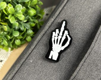 Pin de rayos X del dedo medio - 1,75”