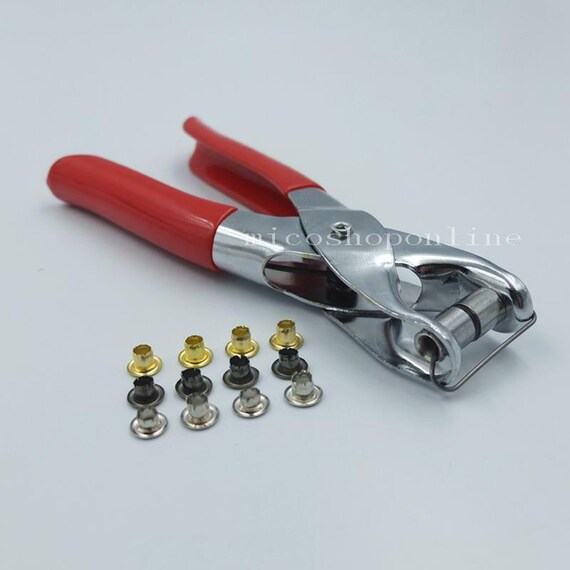 300 600 Grommets 4mm 3//16/" with Easy Grommet Eyelet Setting Pliers Metal Choice