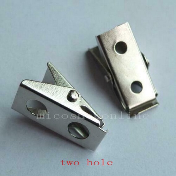 10 25 50 100 choice Id Badge Holder Clips for Paci Pacifier ID card holder reel