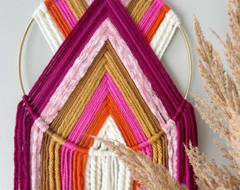 Retro Boho Wall Hanging