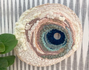 Abstract Wall Art Yarn Boho Weaving