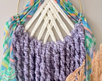 Vintage Macrame Wall Hanging