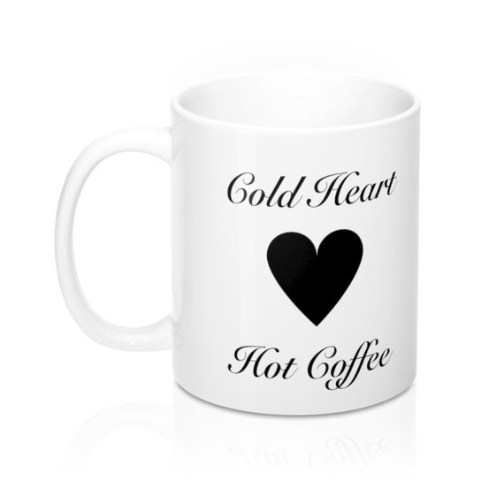 The best way to a woman/'s heart.....mug white