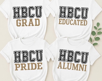 Camisetas de bienvenida para familias de HBCU: Camiseta de exalumnos universitarios