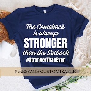 Motivational Quote T-Shirt: Customizable Message, Inspirational Tee image 1