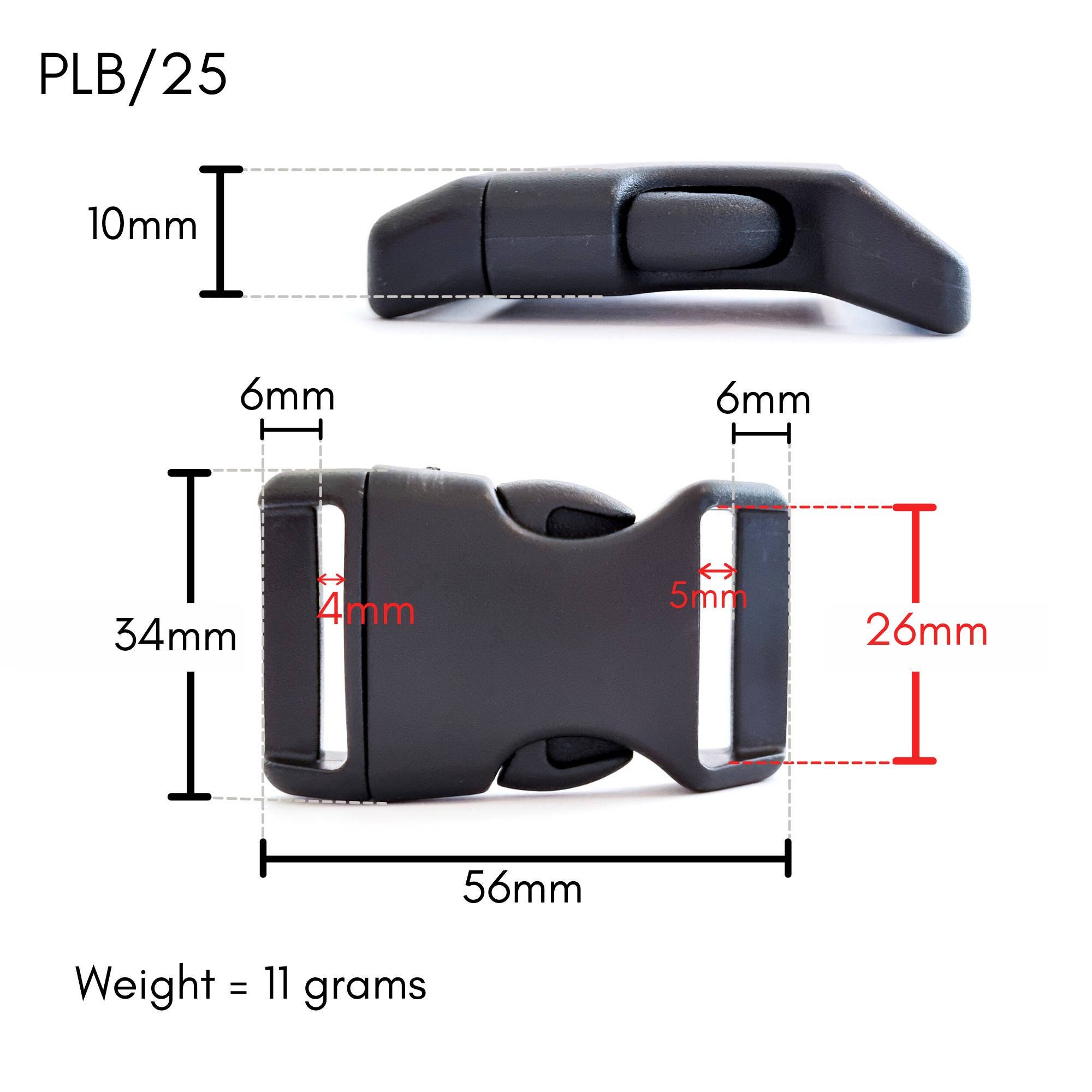 Plastic Buckle 15/20/25mm PLB Etsy