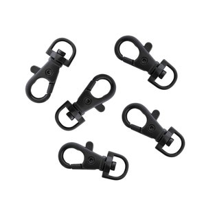 matte black 40mm () hook clip for keychain