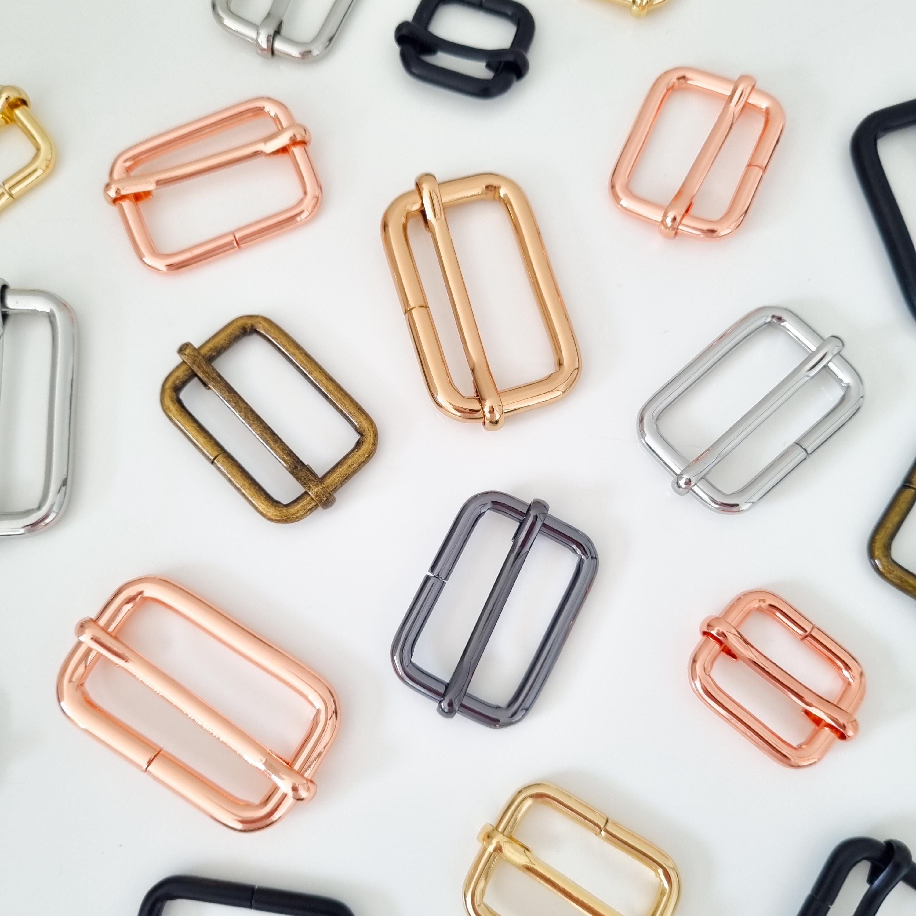 5-Pack Heavy Duty 304 Stainless Steel Triglide Sliders, 2 Inch - Adjustable Buckles For Straps, Belts, Dog Collars & Marine Use - View #7