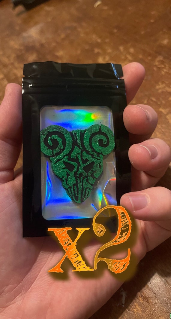 2 PACK Tenacious D Pick of Destiny Guitar Prop Metal Rock and Etsy