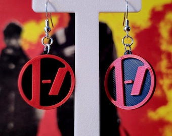 Clancy Logo Earrings - TØP Inspired Gift