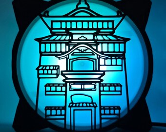 Customized 120mm Fan Cover - Spirited Away Bathhouse