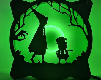 Customized 120mm Fan Cover - Greg & Wirt