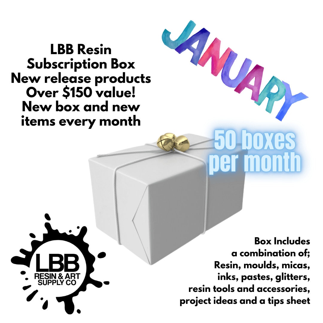 LBB Resin Monthly Subscription Box Etsy Australia